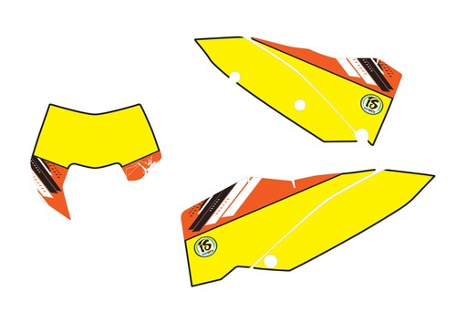 Kit grafiche ktm - kit, exc