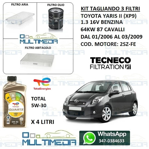 Kit tagliando filtri olio - tagliando, 3
