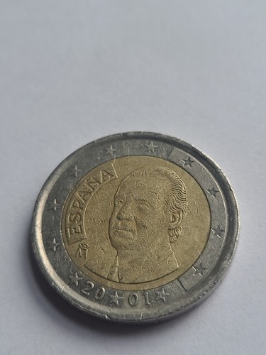 Euro spagna 2001 moneta - 2,