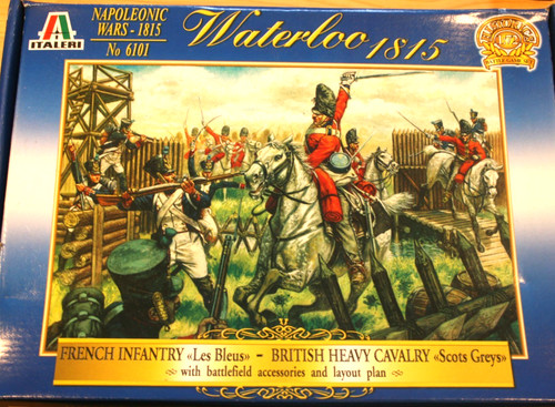 Italeri waterloo 1815 - waterloo, playset