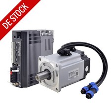 STEPPERONLINE 2.39Nm 750W AC Servomotore Servomotore Driver Kit per Fresatura CNC
