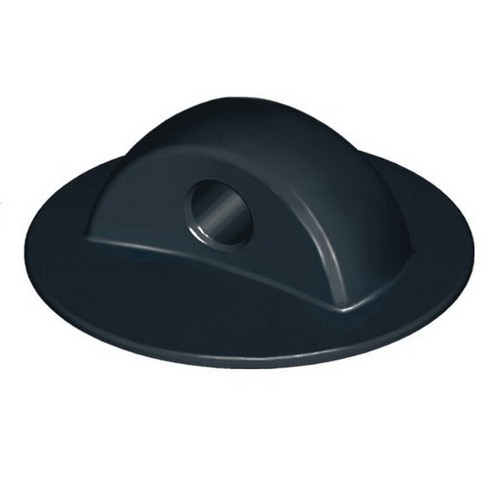Passacorda eco pvc nero - pvc, per