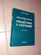 INGEGNERIA CIVILE EDILE ENCICLOPEDIA PER PROGETTARE E COSTRUIRE NEUFERT HOEPLI