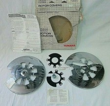 XV 1000 700 VIRAGO maxims 84 85 Per YAMAHA COVER DISC BRAKE ROTOR FRONT CHROME