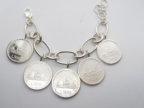 Bracciale argento 925 con 5 - 925,