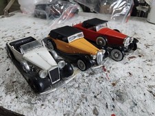 Solido Age D'Or Lotto 1/43 Duesemberg J, Delahaye 135m, Delage D8 120 