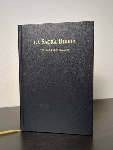 Sacra bibbia edizione - bibbia,