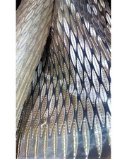 Tessuto base organza ricamata