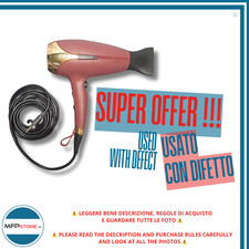 GHD Helios Phon Professionale Bordeaux – Difetto (Tasto Caldo 2 GUASTO) - USATO