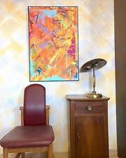 Quadro Astratto Dipinto A Mano