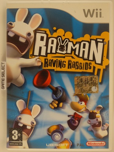 Rayman raving rabbids - rayman, nintendo