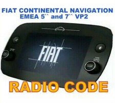 Code Codice Sblocco Radio Fiat