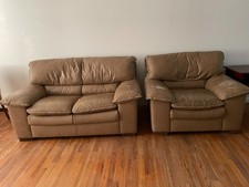 Natuzzi Italian leather sofa