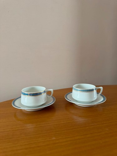 Coppia tazzine caffè vintage - caffè,