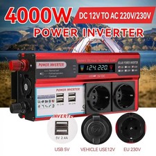 Inverter 12V 220V 4000W remoto