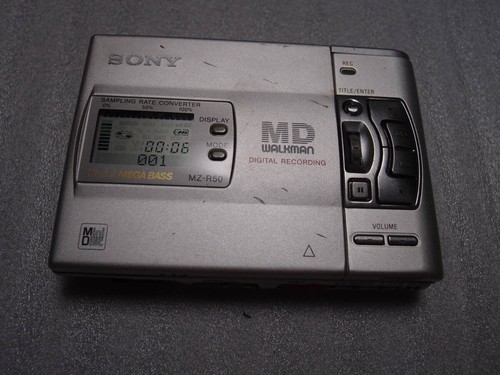 Lettore minidisc portatile - lettore,