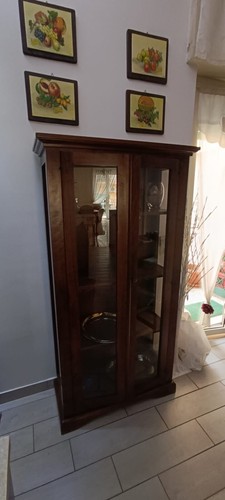 Vetrinetta artigianale legno - , e