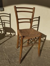 Set n°4 sedie tornite con