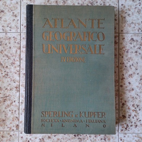 Atlante geografico universale - atlante,