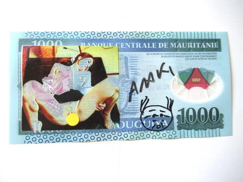 Banconota araki originale - a),