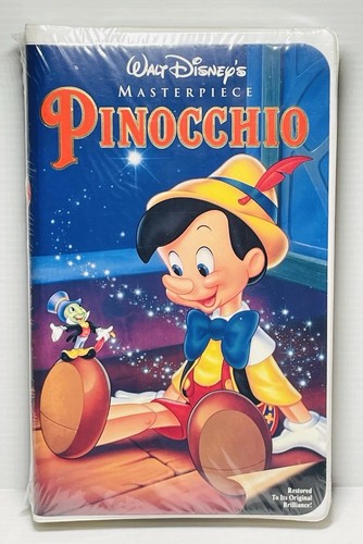 Pinocchio vhs walt - pinocchio,