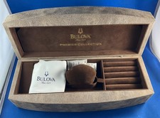 BULOVA BOX WATCH  VINTAGE
