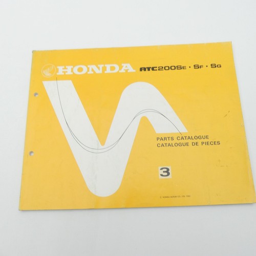 Honda atc 200 sg - 200, sf