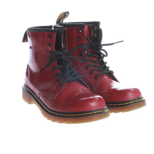 Stivali martens rosso 35 - rosso,