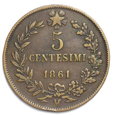 Italia regno centesimi - italia,