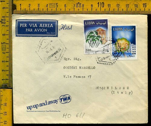 Libano posta aerea volo - libano,