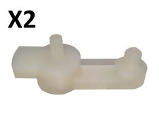 2x Leva Deviatore Stufa Aria Ford Fiesta (dal 2008) MK7 MK7.5 Cod. 1827184 