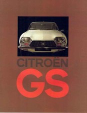 Catalogue brochure Citroën GS