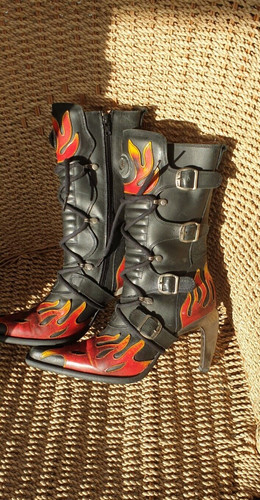 Stivali steampunk donna rari