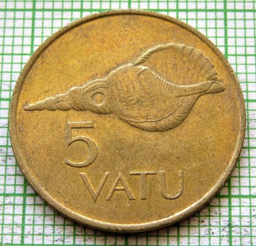 Vanuatu 1999 vatu charonia - vanuatu, 5