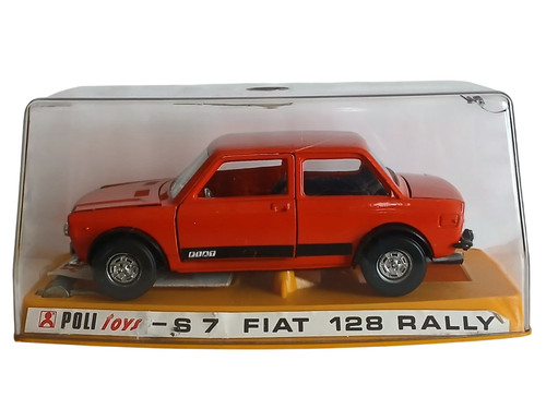 Fiat 128 rally politoys - fiat, s7