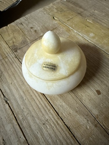 Contenitore alabastro vintage - alabastro,