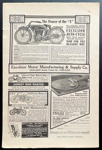 Excelsior auto cycle model - excelsior,