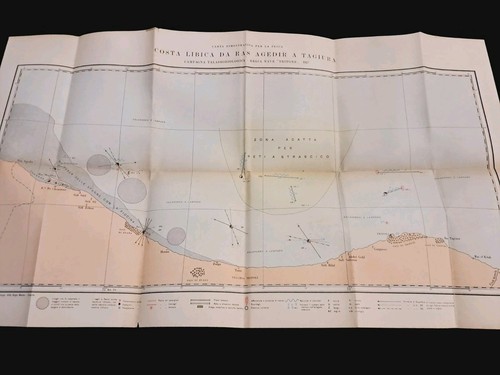 Libia carta dimostrativa - libia, per