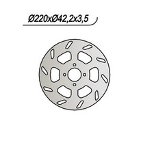 Disco freno anteriore 424 - freno,
