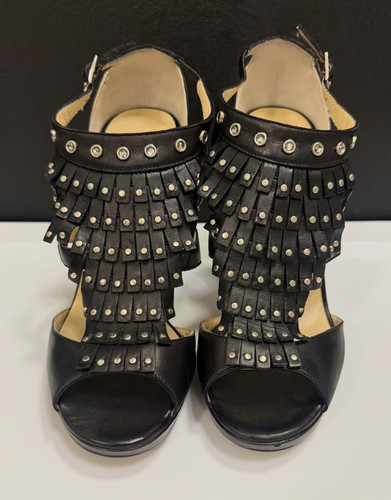 Jimmy choo nero borchiato - jimmy,