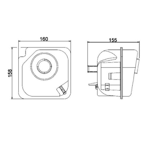 Mahle crt 000s serbatoio - mahle, 28