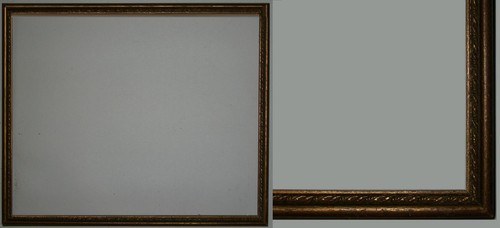 Antica cornice legno - legno, noce