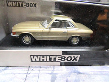 MERCEDES BENZ SL 350 350SL R107 Hardtop beige oro met 1971 IXO scatola bianca 1:43