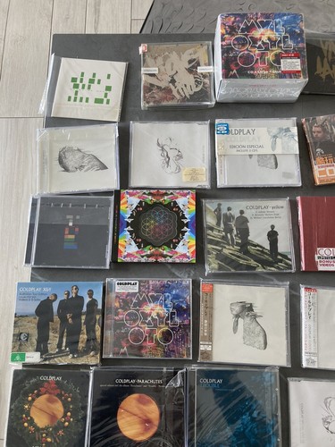Coldplay rare cds collection - coldplay,