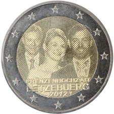 Lussemburgo 2012 2 € Euro