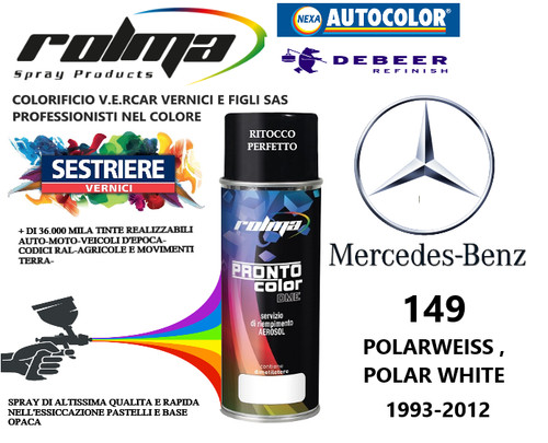 Mercedes 149 polarweiss polar - mercedes, polarweiss,polar