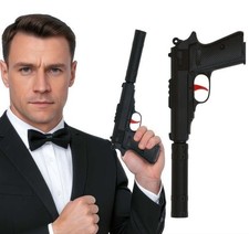 Pistola con silenziatore