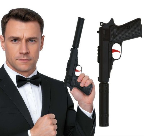 Pistola con silenziatore