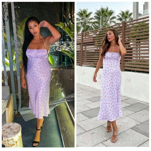 Zara slip abito lilla - slip,