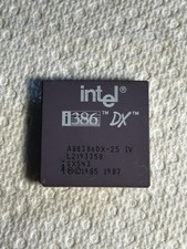 CPU Intel 80386DX-25